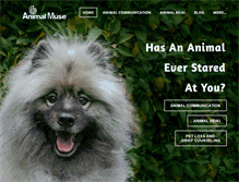Tablet Screenshot of animalmuse.com